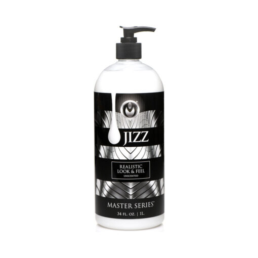 Master Series Unscented Water-Based Jizz Lubricant 34 oz.