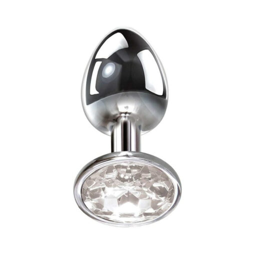 Adam & Eve Clear Gem Anal Plug Small