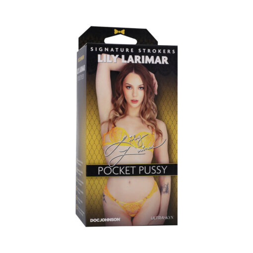 Signature Strokers Lily Larimar ULTRASKYN Pocket Pussy Vanilla