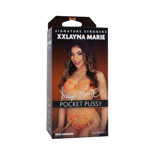 Signature Strokers Xxlayna Marie ULTRASKYN Pocket Pussy Caramel