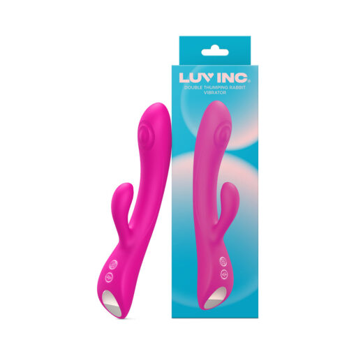 Luv Inc Dr42: Double Thumping Rabbit Vibrator Pink