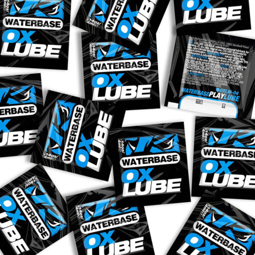 Oxballs LIQUISLIK Waterbase OXLube Singlet 50-Bag