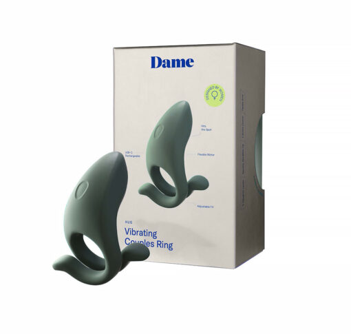 Dame Hug Vibrating Couples Ring Steel