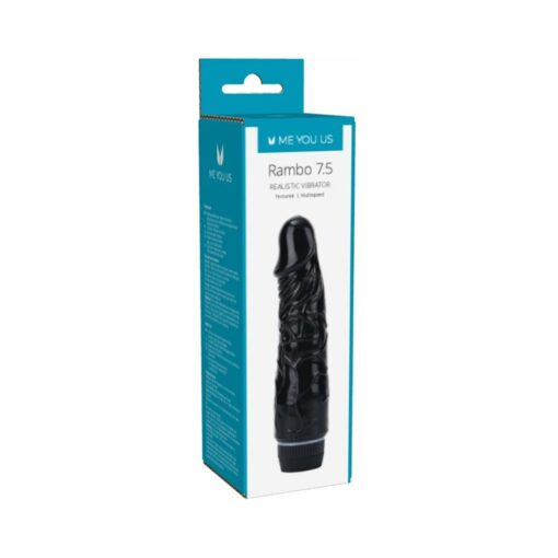 Me You Us Rambo 7.5 in. Realistic Vibrator