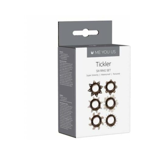 Me You Us Tickler Set Textured Ring Smoke