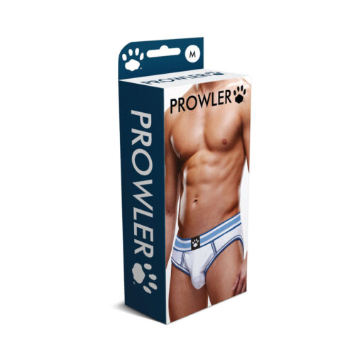 Prowler Open Brief White-Blue M