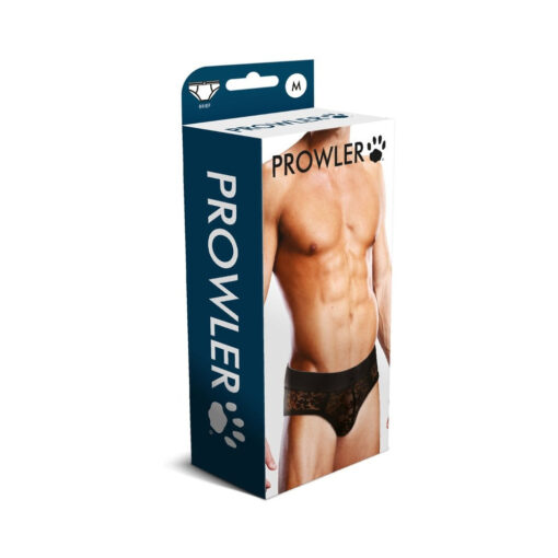 Prowler Lace Brief Black M