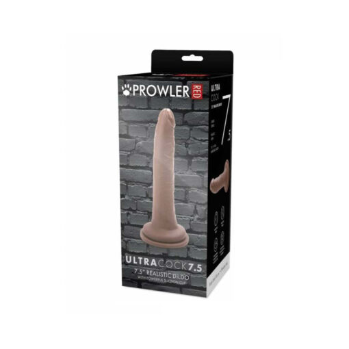 Prowler RED Ultra Cock 7.5 in. Realistic Dildo Caramel