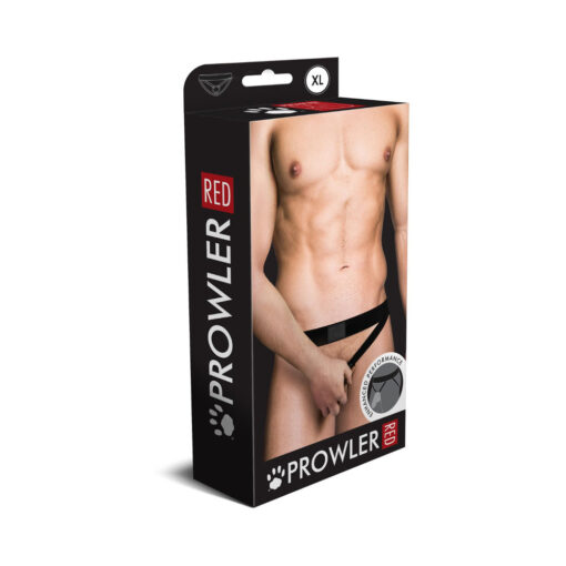 Prowler RED Assless Cockring Jock Strap Black XL