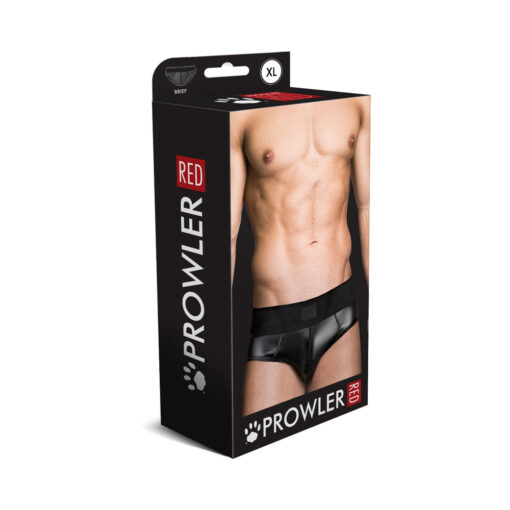 Prowler RED Wetlook Brief Black XL