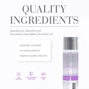 Alternative view of JO All-In-One Sensual Massage Glide Lavender 4 oz.