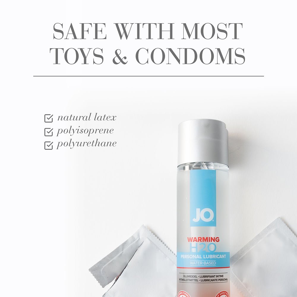JO H2O Warming Water-Based Lubricant 2 oz. - Image 3