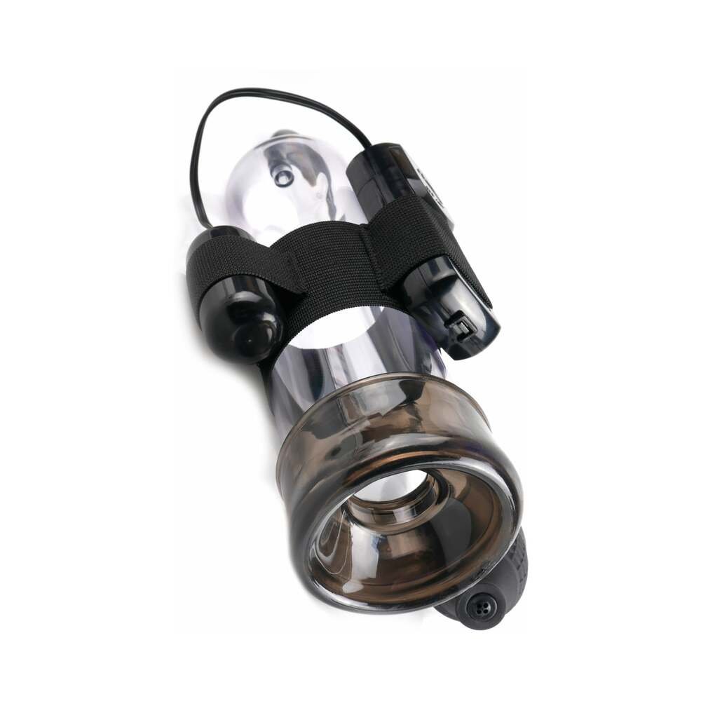 Classix Vibrating Power Pump Clear/Black - Image 4