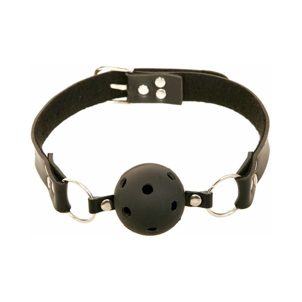 Fetish Fantasy Series Adjustable Breathable Ball Gag Black - Image 2