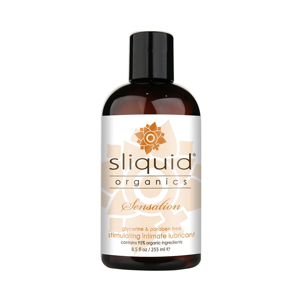 Sliquid Organics Sensation Warming Lubricant 8.5oz - Image 2