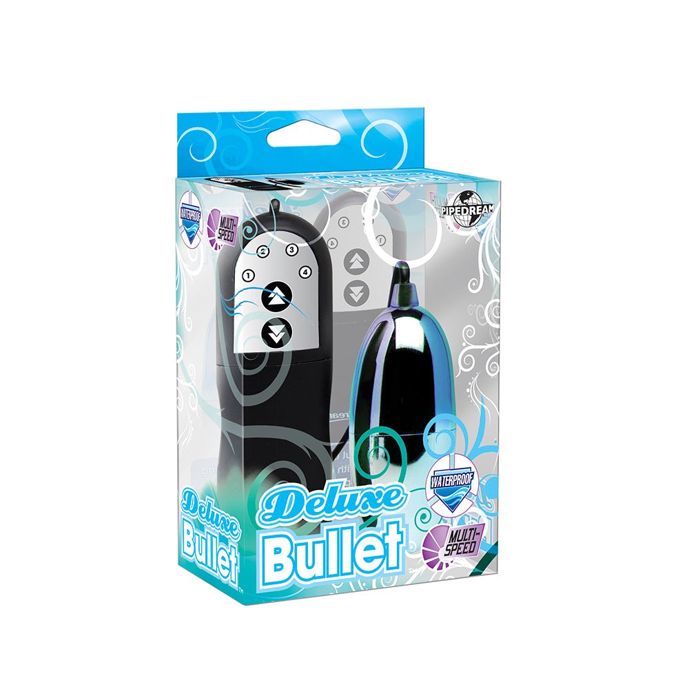 Pipedream Remote-Controlled Deluxe Bullet Vibrator Turquoise/Black - Image 2