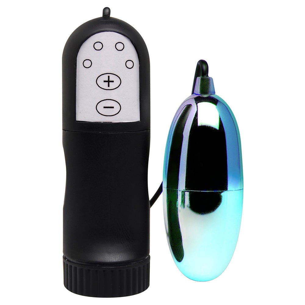 Pipedream Remote-Controlled Deluxe Bullet Vibrator Turquoise/Black - Image 3