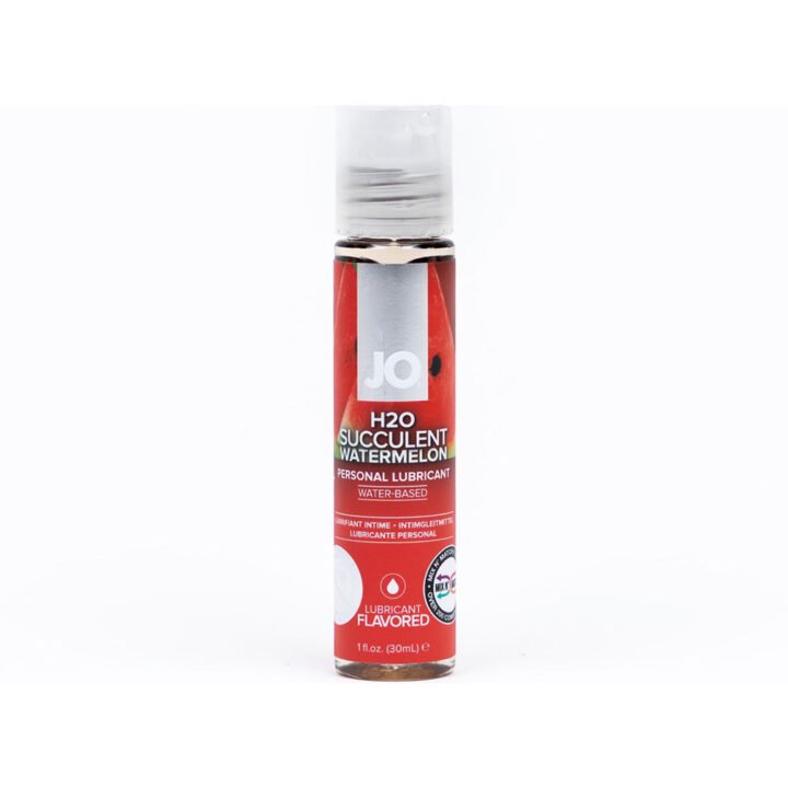 JO H2O Succulent Watermelon Flavored Water-Based Lubricant 1 oz.