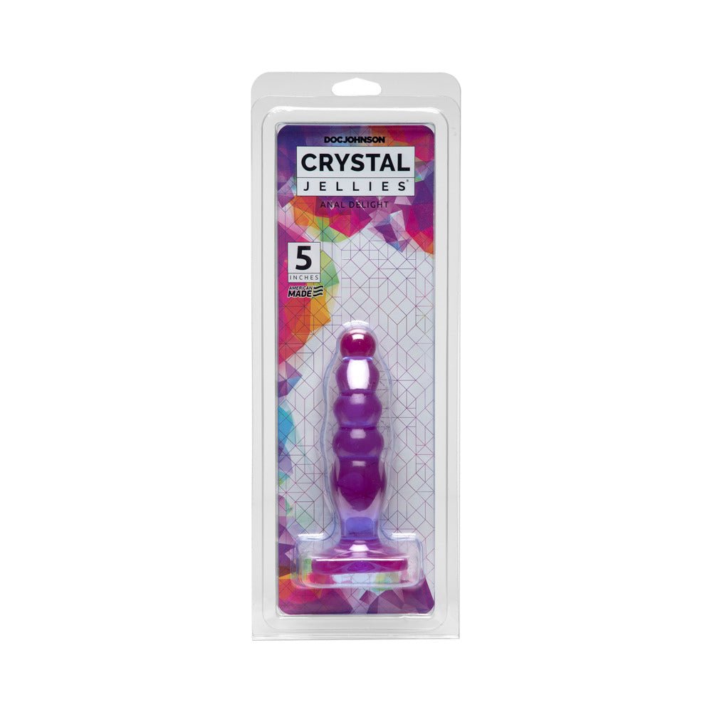 Crystal Jellies - Anal Delight Purple 5in - Image 3