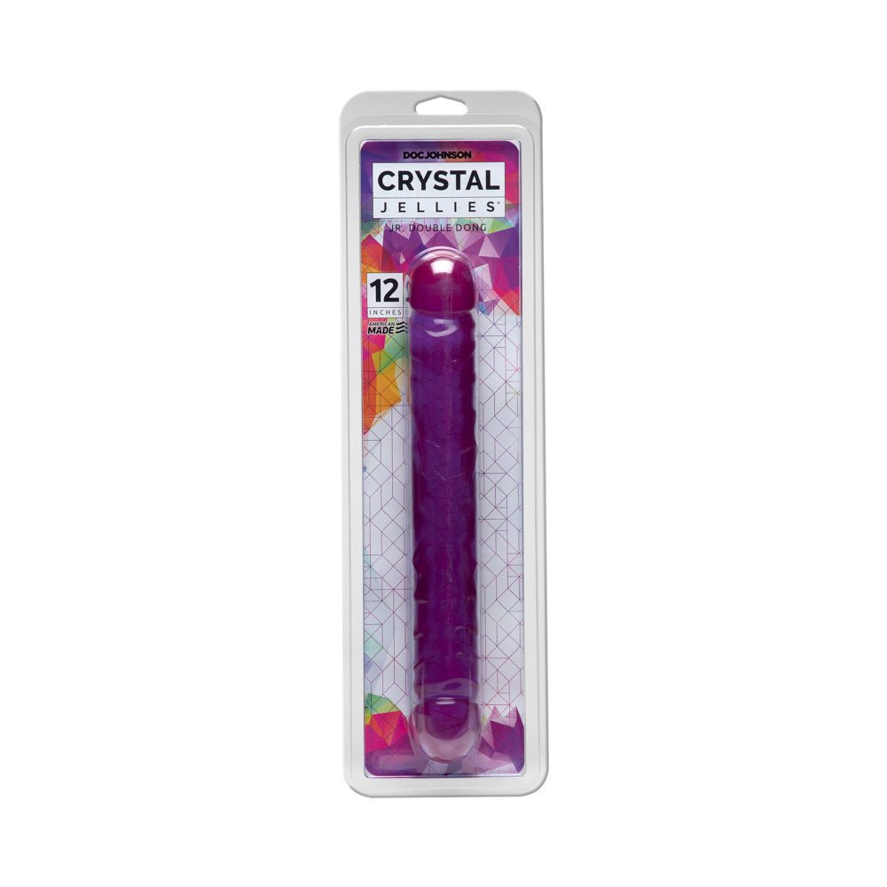 Crystal Jellies - Double Dong Jr. Purple 12in - Image 3