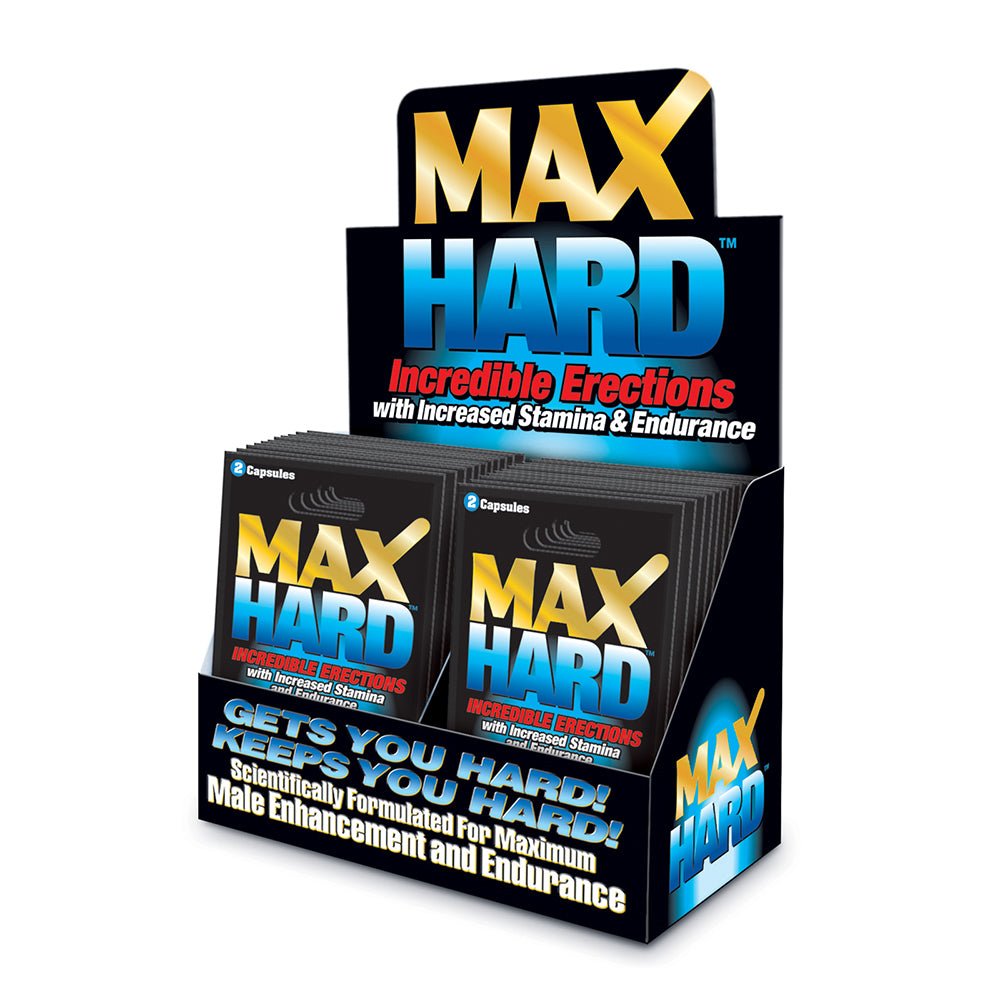 MaxHard Enhancement Capsules 2-Pack 24-Piece Display - Image 3