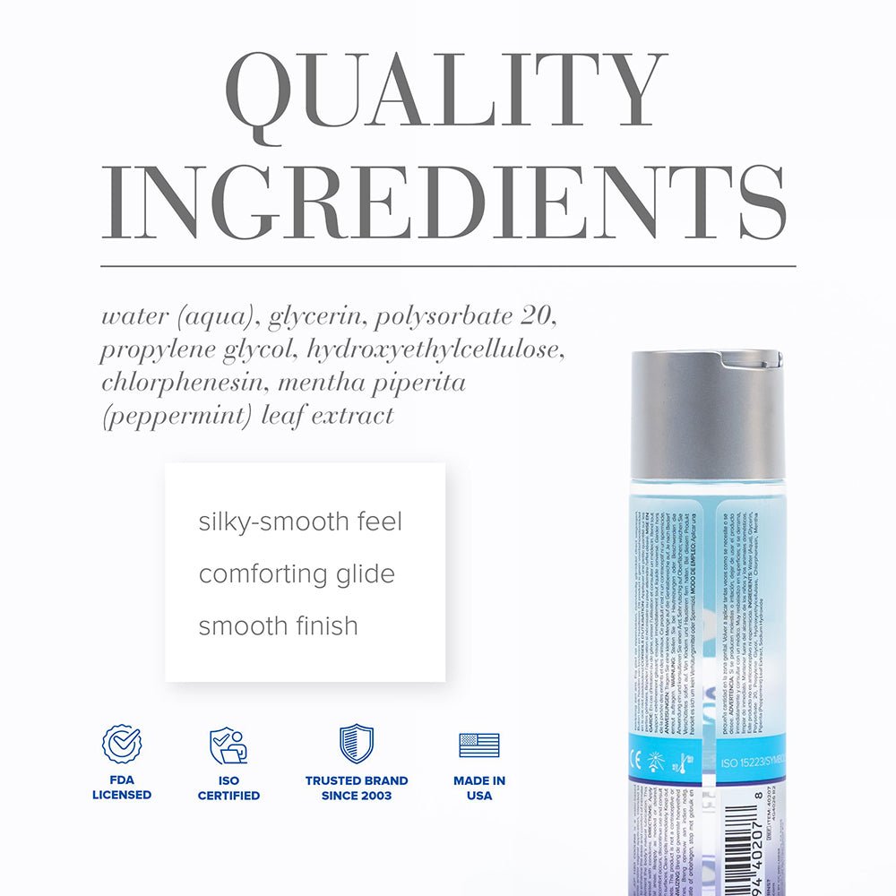 JO H2O Cooling Water-Based Lubricant 4 oz. - Image 6