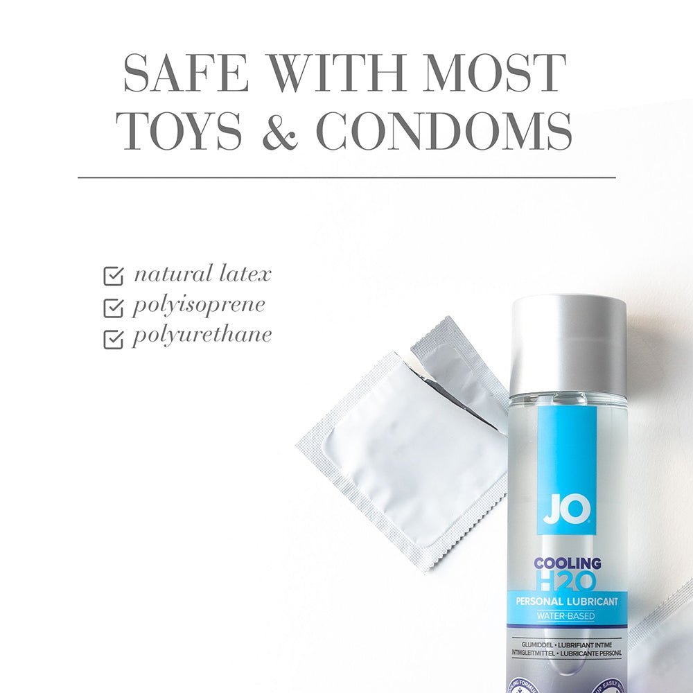 JO H2O Cooling Water-Based Lubricant 4 oz. - Image 7