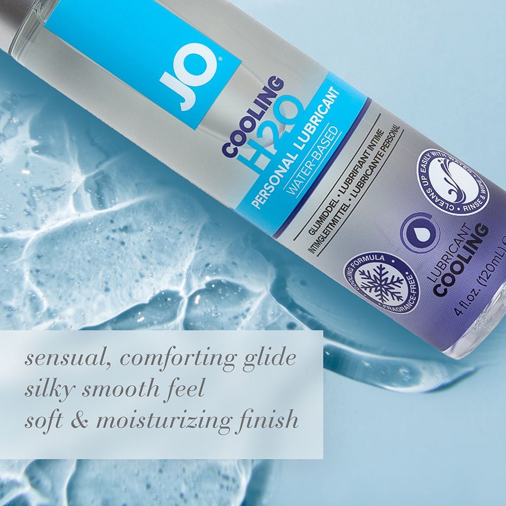 JO H2O Cooling Water-Based Lubricant 4 oz. - Image 8
