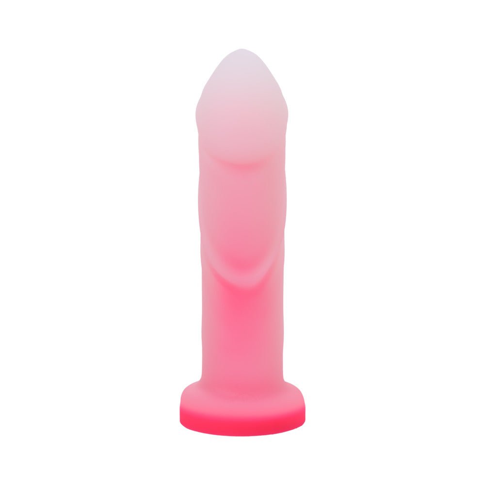 Tantus Cush O2 Dual Density Dildo Rose Quartz (Bag) - Image 2