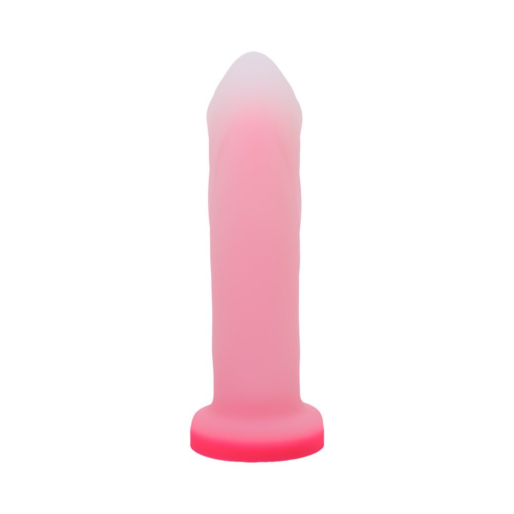 Tantus Cush O2 Dual Density Dildo Rose Quartz (Bag) - Image 4