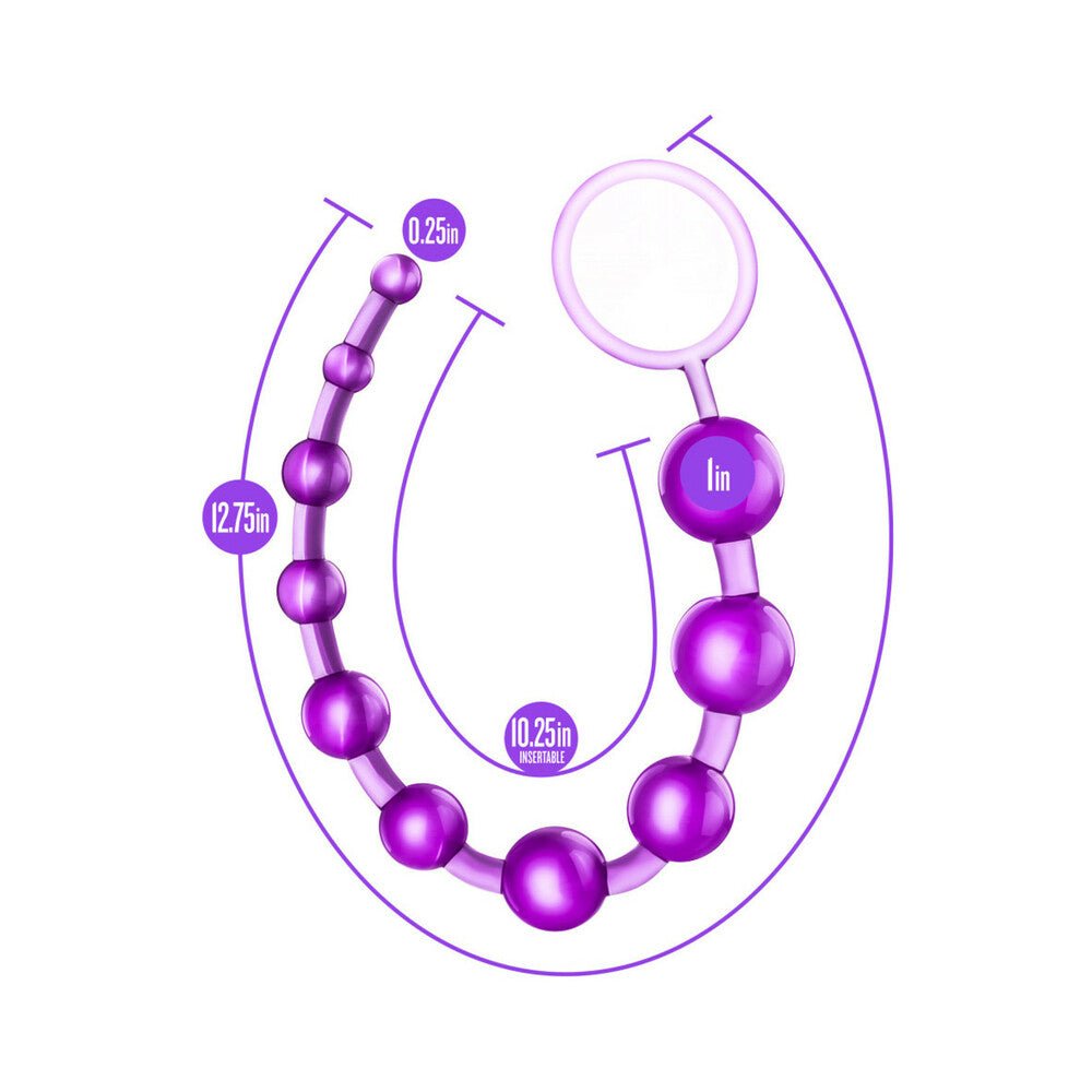 B Yours Basic Beads 12.75 in. Purple - Image 4