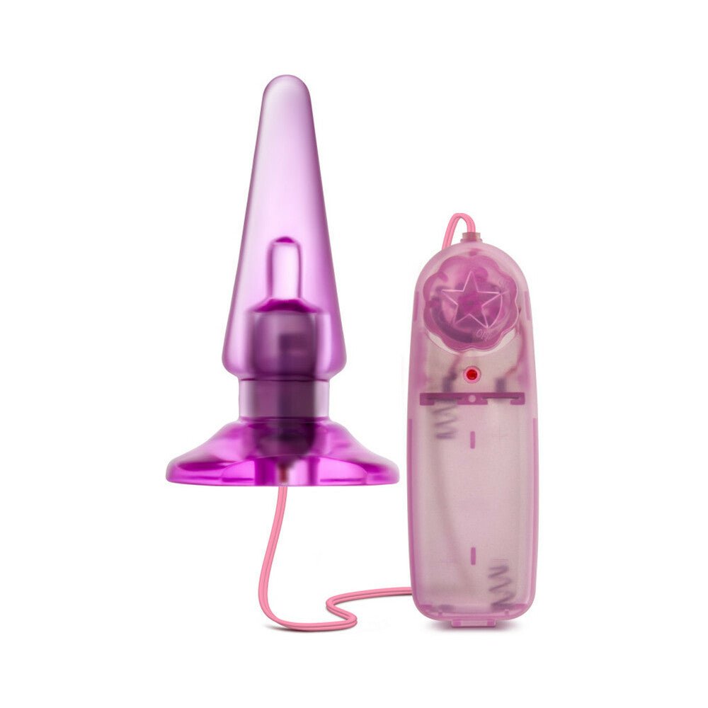 B Yours Basic Anal Pleaser Remote-Controlled Vibrating Anal Plug Pink - Image 2