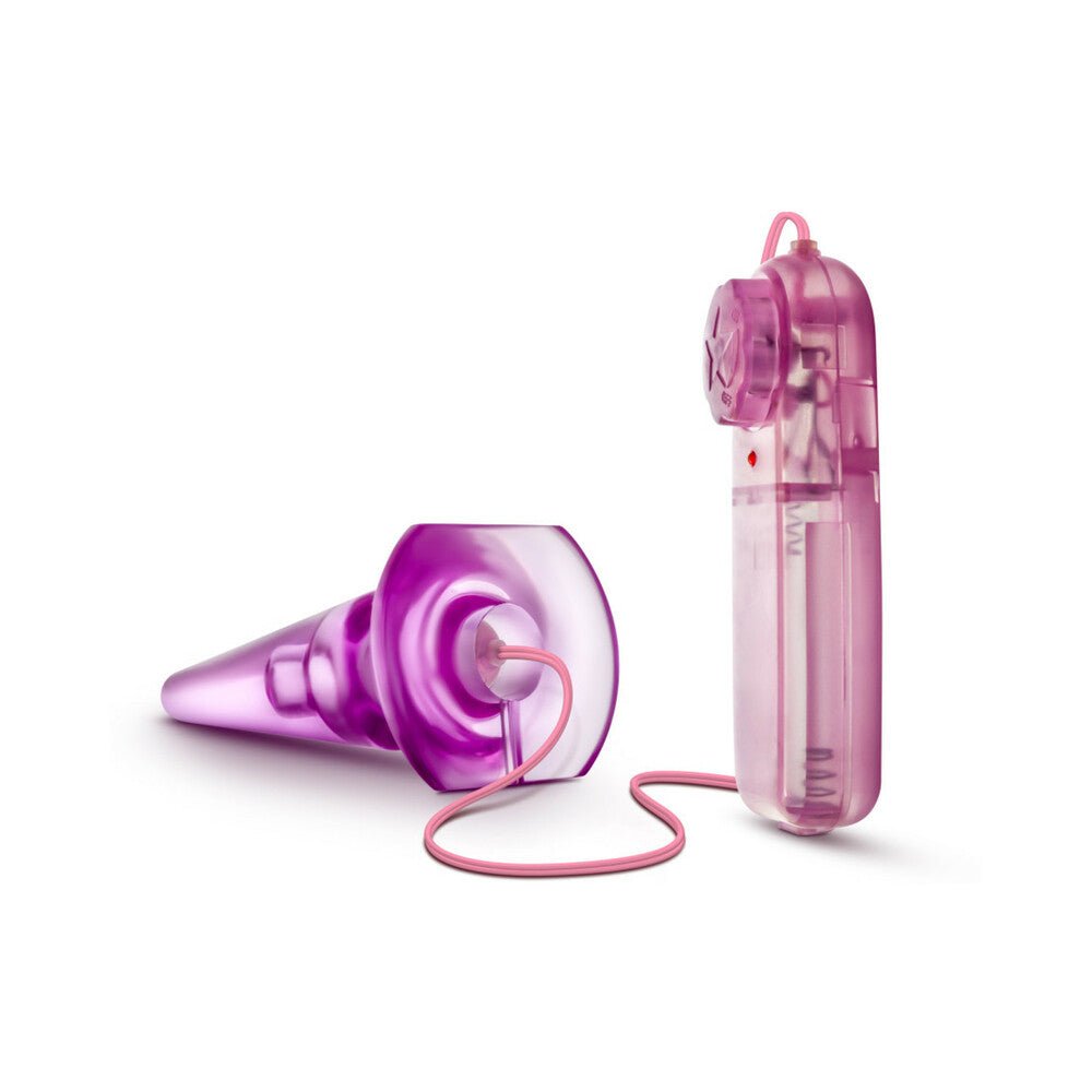 B Yours Basic Anal Pleaser Remote-Controlled Vibrating Anal Plug Pink - Image 4