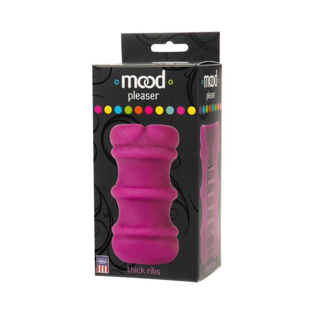 Mood - Pleaser UR3 - Thick Ribbed Purple - Image 4
