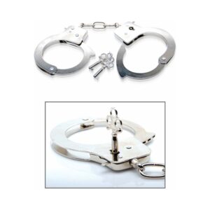 Alternative view of Fetish Fantasy Series Limited Edition Metal Handcuffs Silver