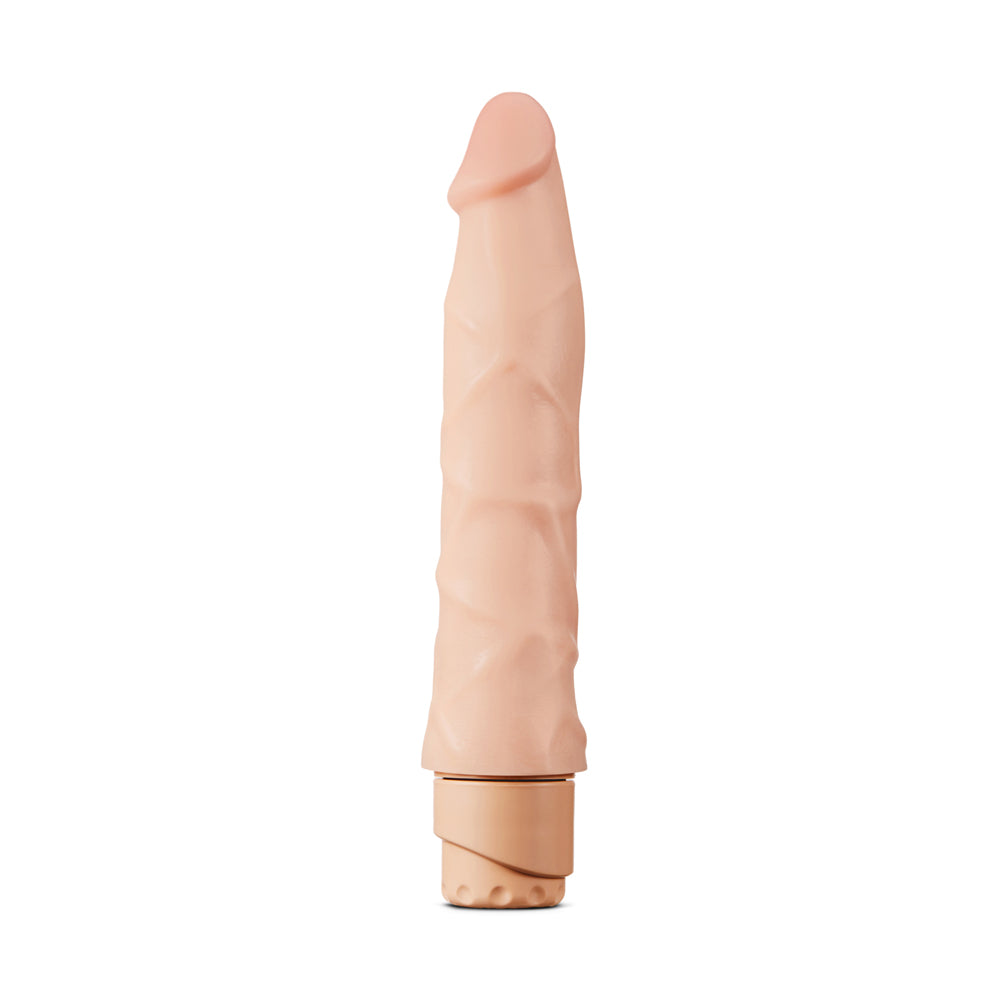 Dr. Skin Cock Vibe 1 Realistic 9 in. Vibrating Dildo Beige - Image 2