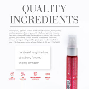 Alternative view of JO Nipple Titillator Arousal Gel Strawberry 1 oz.