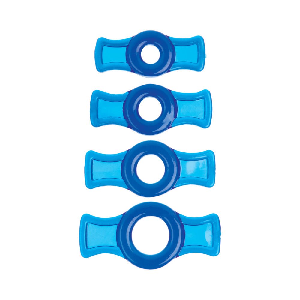 TitanMen - Cock Ring Set Blue - Image 2