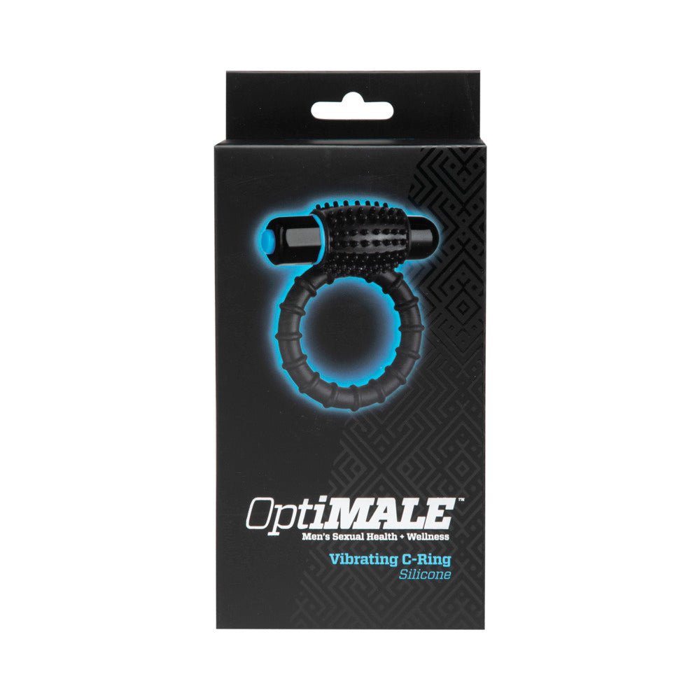 OptiMALE – Vibrating C-Ring Black - Image 3