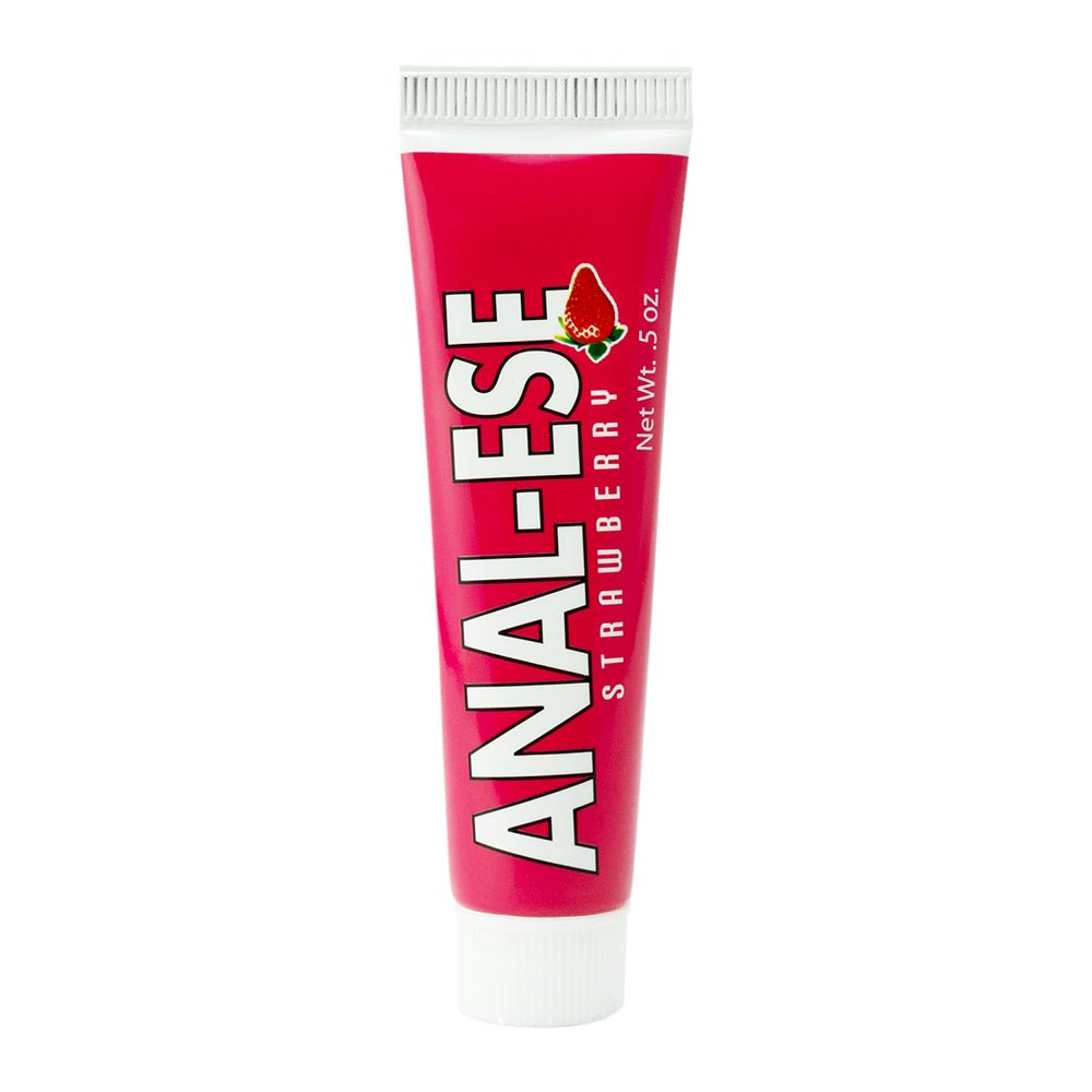 Anal-Ese Home Party Strawberry Desensitizing Cream 0.5 oz. - Image 2