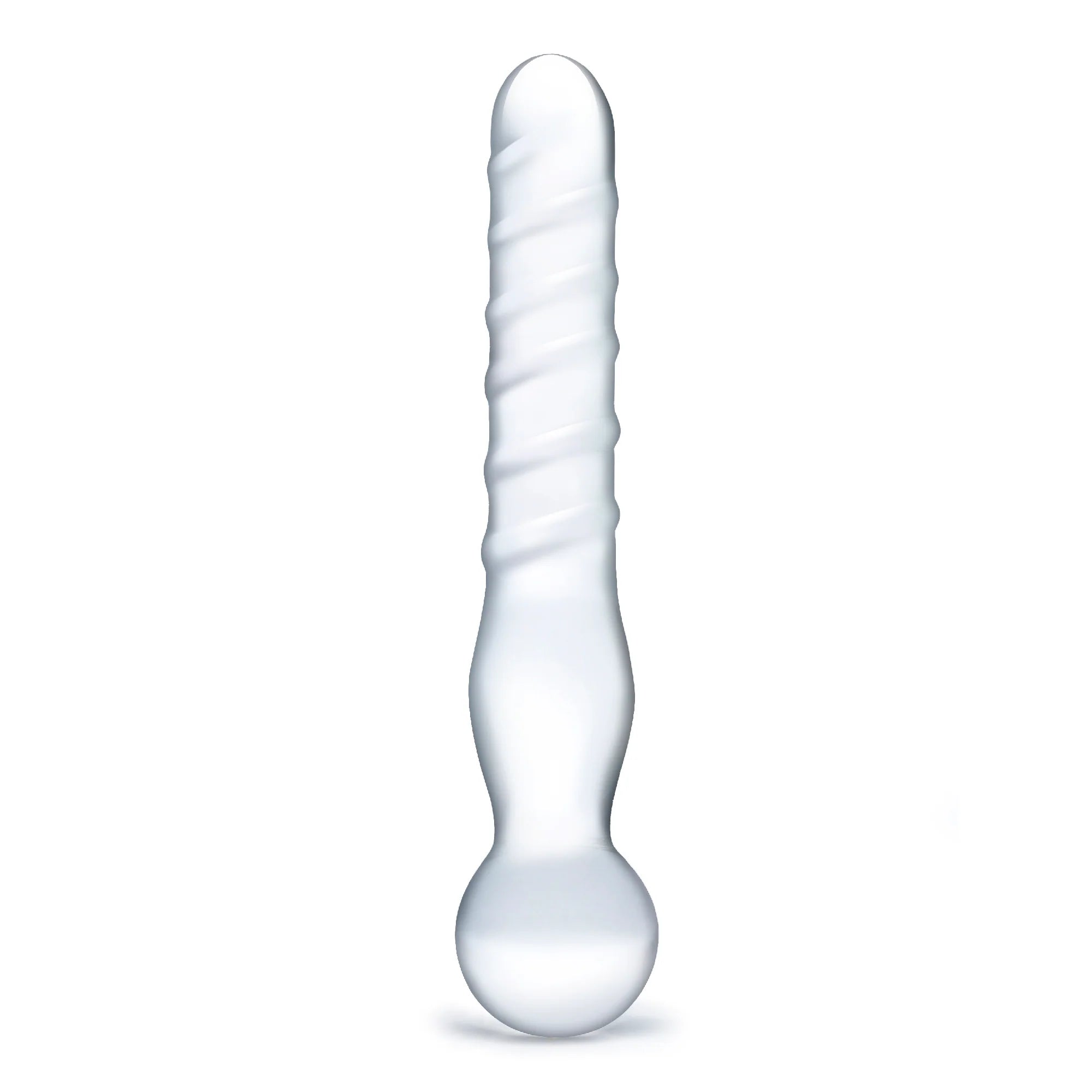 Glas 8 in. Joystick Clear Glass Dildo - Image 2