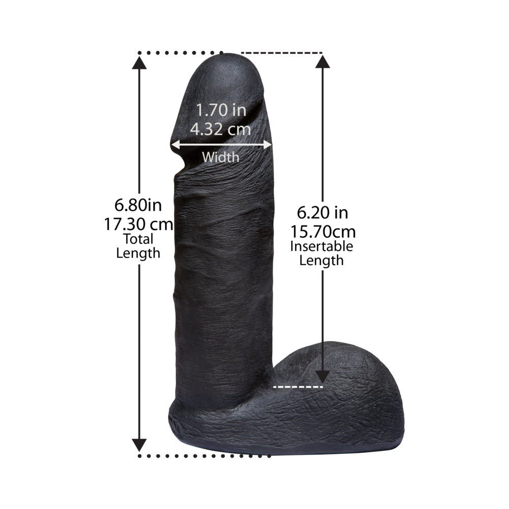 Vac-U-Lock - ULTRASKYN 6in Realistic Cock CODEBLACK - Image 3