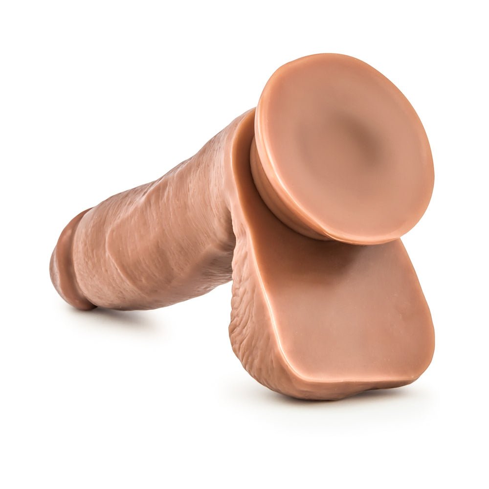 Coverboy Manny The Fireman Realistic 7 in. Dildo with Balls Tan - Image 5