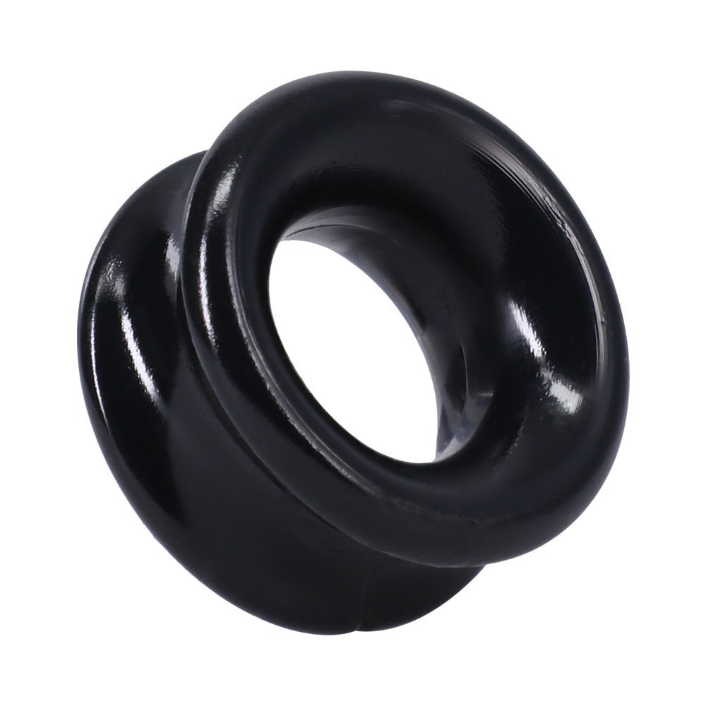 Rock Solid Convex Black C Ring in a Clamshell - Image 3