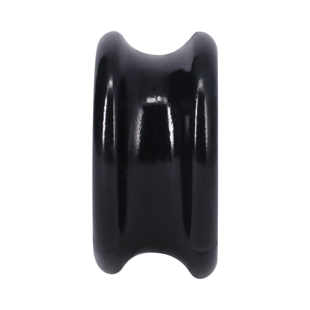 Rock Solid Convex Black C Ring in a Clamshell - Image 4