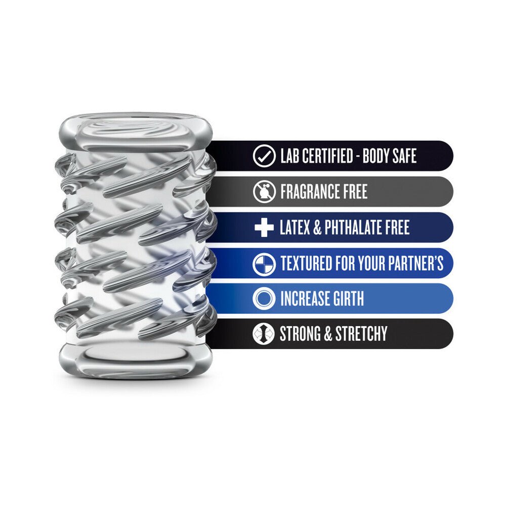 Stay Hard 6-Piece Cock Sleeve Kit Clear - Image 6
