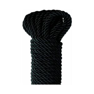 Alternative view of Fetish Fantasy Series Deluxe Silk Rope 9.75 m / 32 ft. Black