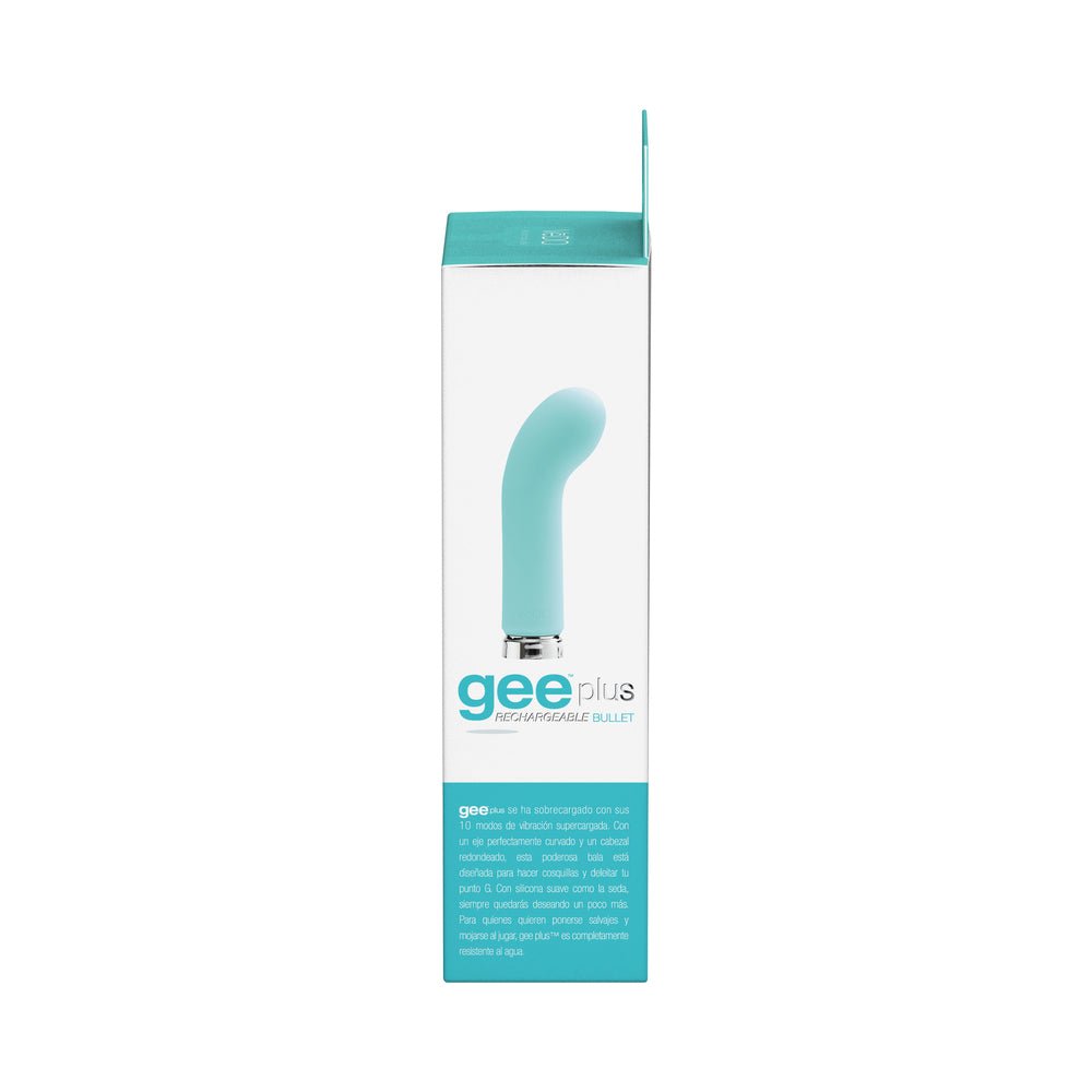 VeDO Geeplus Rechargeable Vibe - Tease Me Turquoise - Image 6