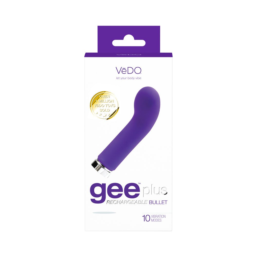 VeDO Geeplus Rechargeable Vibe - Into You Indigo - Image 5