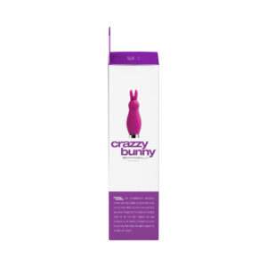 VeDO Crazzy Bunny Rechargeable Mini Vibe - Perfectly Purple - Image 6